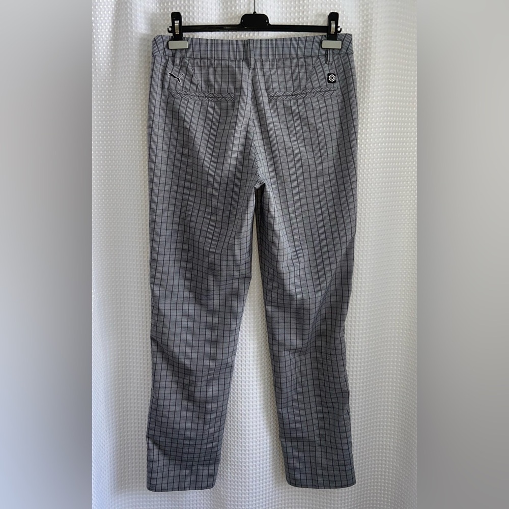 2/60$ Men’s PUMA Golf Plaid Tech PERFORMANCE dry cell Pant Trousers size 34 - Picture 14 of 16